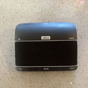 Jabra Freeway Wireless Bluetooth In-Car Speakerphone FM Transmitter Black HFS100